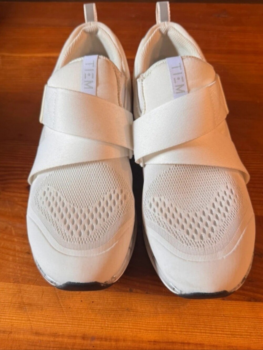 Tiem Indoor Cycling Spin White Slip-On Size 10